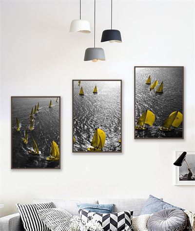 Cánh buồm trên biển CTB-007-KG