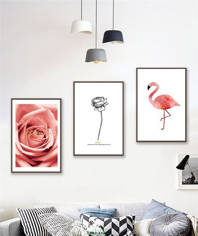 Hoa hồng và hồng hạc CHB3-142KG