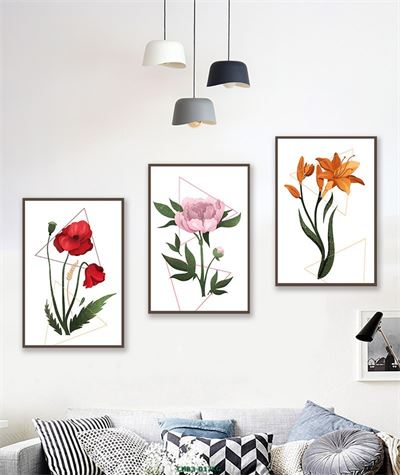 Hoa - tranh vẽ CHB3-017KG