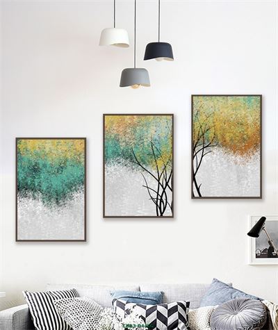 Cây - tranh vẽ trừu tượng CHB3-044KG