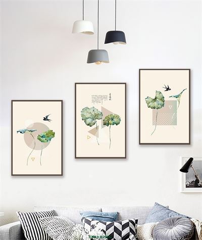 Lá sen cách điệu CHB3-029KG