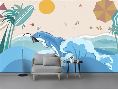 Cá heo trên biển CDV2-068G