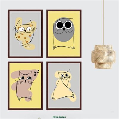 Tranh vẽ động vật CDV4-002KG