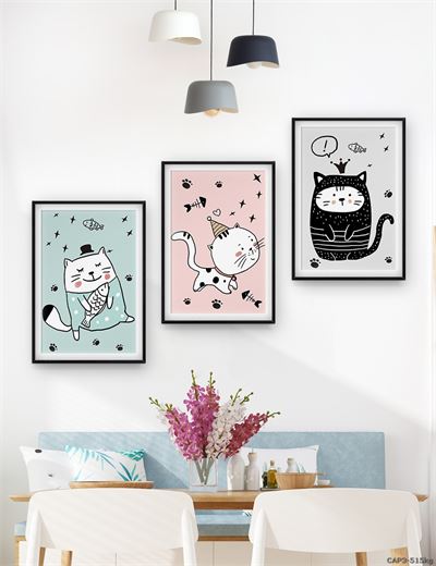 Động vật - tranh vẽ dễ thương CAP3-515kg