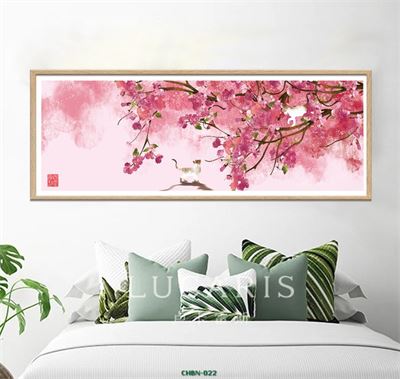 Hoa đào hồng CHBN-022