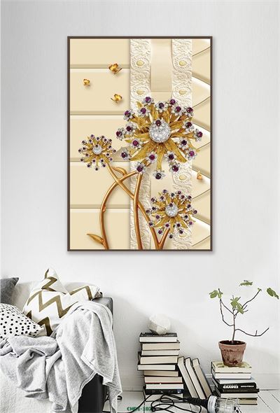 Hoa -tranh ngọc CHD1-102KG