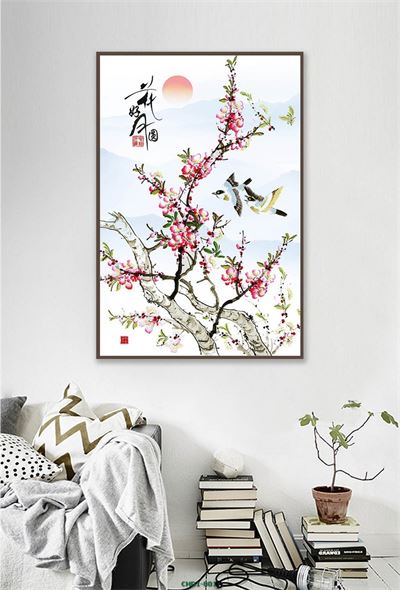 Hoa đào mùa xuân CHD1-001