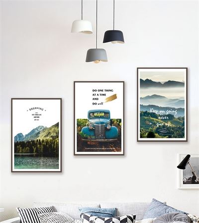 Xe ô tô xanh và núi rừng CXB-035kg