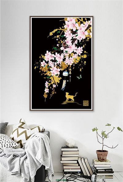 Hoa đào mùa xuân CHD1-006