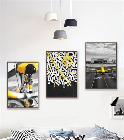 Xe đạp - máy bay màu vàng CXB-021kg