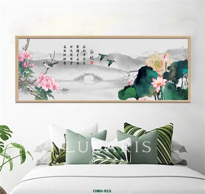 Hoa sen - đào hồng CHBN-015