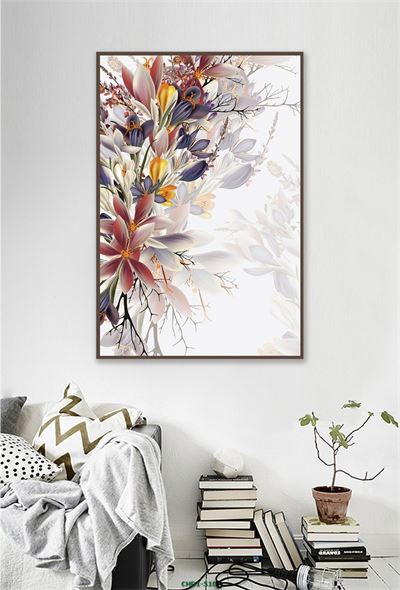 Hoa - tranh vẽ cách điệu CHD1-510