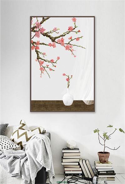 Hoa đào mùa xuân  CHD1-012