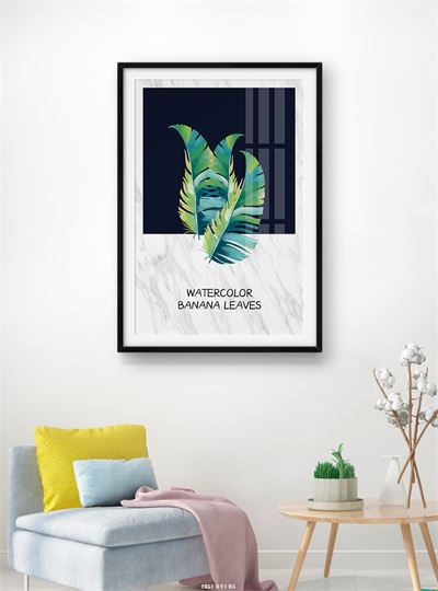 Hoa lá tranh vẽ CHL1-031-KG