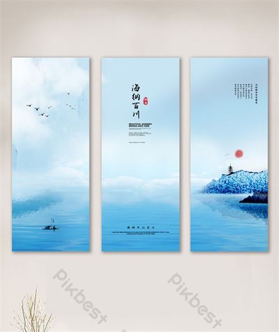 Sông núi - tranh vẽ CBT3-501KG