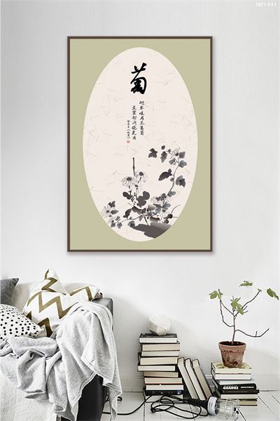 Tranh hoa cúc CHC1-021