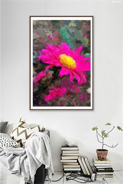 Tranh hoa cúc CHC1-022