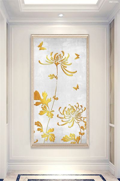 Tranh hoa cúc CHC1-006