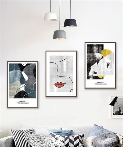 Tranh trừu tượng CHH1-101KG