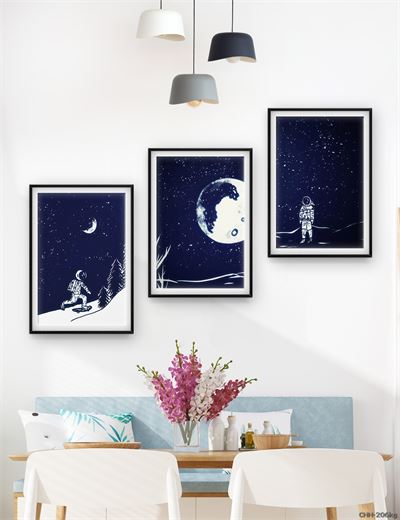 Tranh trừu tượng CHH-206kg