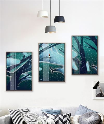 Tranh trừu tượng CHH3-021KG