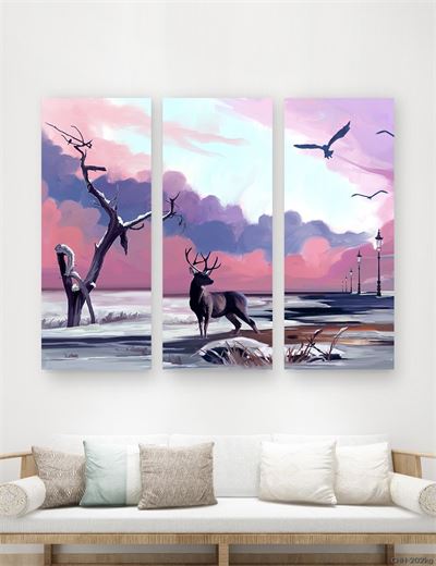 Tranh trừu tượng CHH-202kg