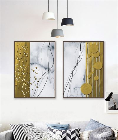 Tranh trừu tượng CHH3-007KG