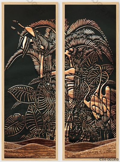 Tranh trừu tượng CTH-001KG