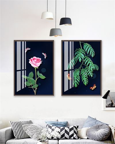 Hoa Hồng và cành cây CPL2-086KG