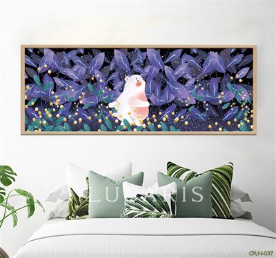 Thỏ và vườn lá Tím CPLN-037