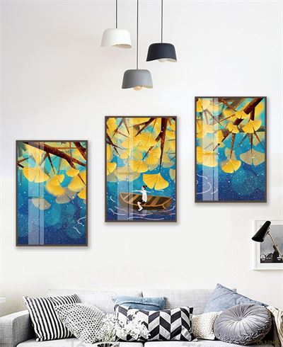 Bộ lái đò dưới tán lá cây Vàng CPL3-166KG