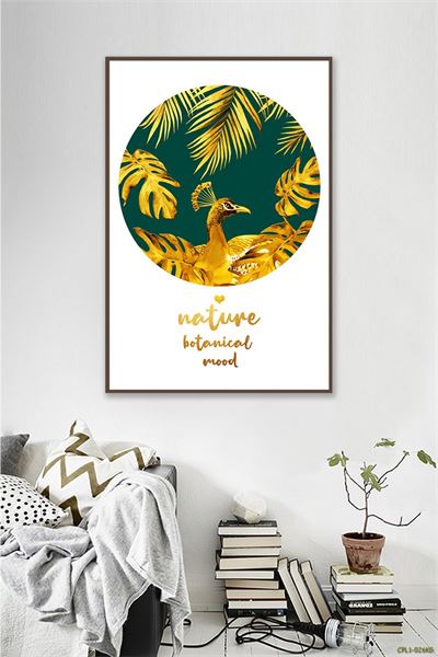 Tranh chim và lá vàng CPL1-026KG