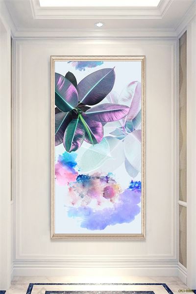 Tranh cây chuối tím CPL1-018KG
