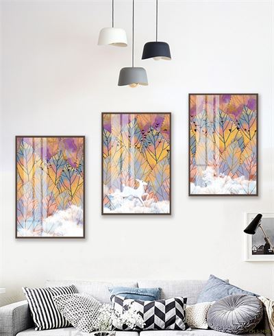 Tranh Bộ lá cây mùa Thu CPL3-141KG