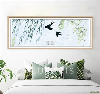 Tranh cây liễu cổ CPLN-039