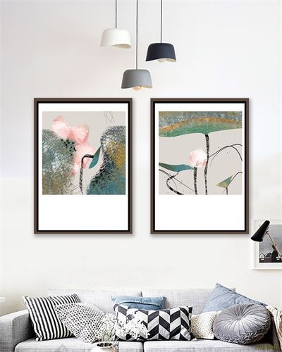 Tranh hoa Sen Hồng CPL2-048KG