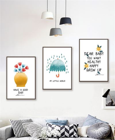 Tranh Hoa và mưa CPL3-173KG