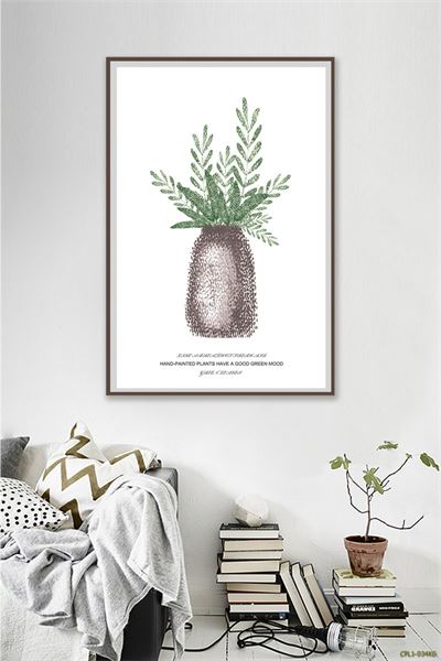 Tranh chậu cây CPL1-034KG