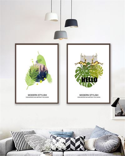 Tranh bộ lá cây CPL2-049KG