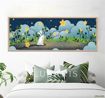 Tranh đêm đầy sao CPLN-030