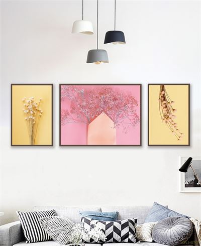 Tranh bộ trang trí cành cây khô CPL3-017KG