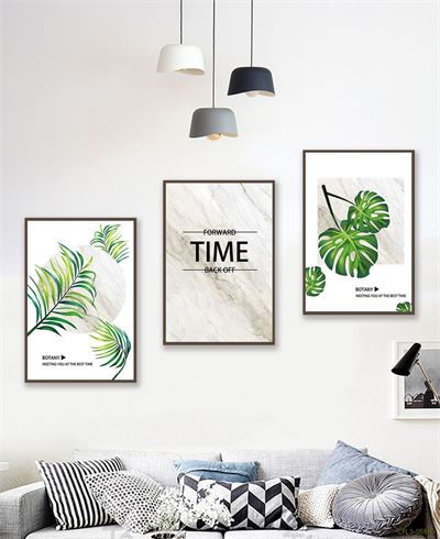 Tranh bộ lá cây và thời gian CPL3-055KG