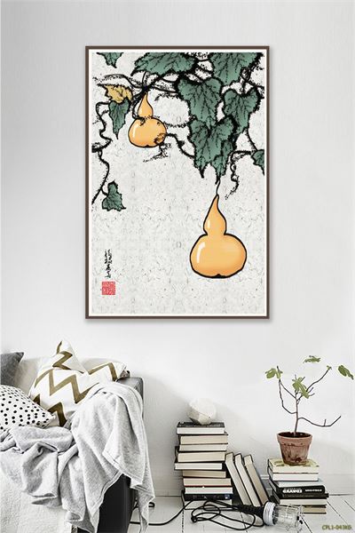 Tranh vẽ giàn Bầu CPL1-043KG