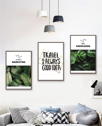 Tranh bộ lá cây CPL3-100KG