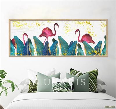 Tranh những chú chim tìm mồi CPLN-003