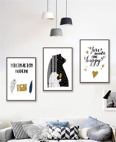 Tranh bộ động vật CPL3-133KG