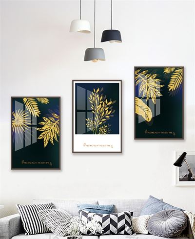 Tranh bộ lá cây vàng CPL3-121KG