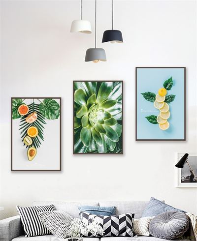 Tranh bộ hoa quả trên cây CPL3-159KG