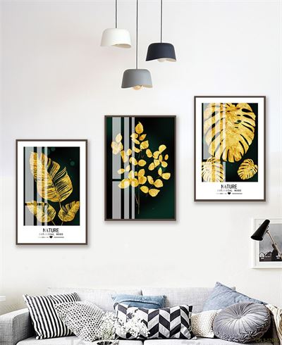 Tranh Bộ lá vàng CPL3-128KG