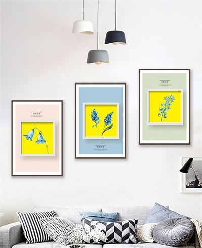 Tranh bộ cành hoa CPL3-042KG